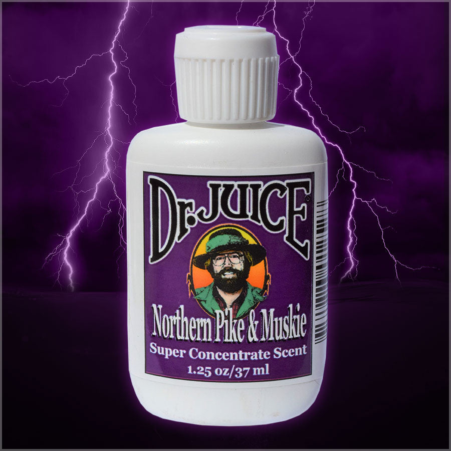 Dr. Juice® Super Concentrate Northern Pike & Muskie Scent – Dr. Juice USA