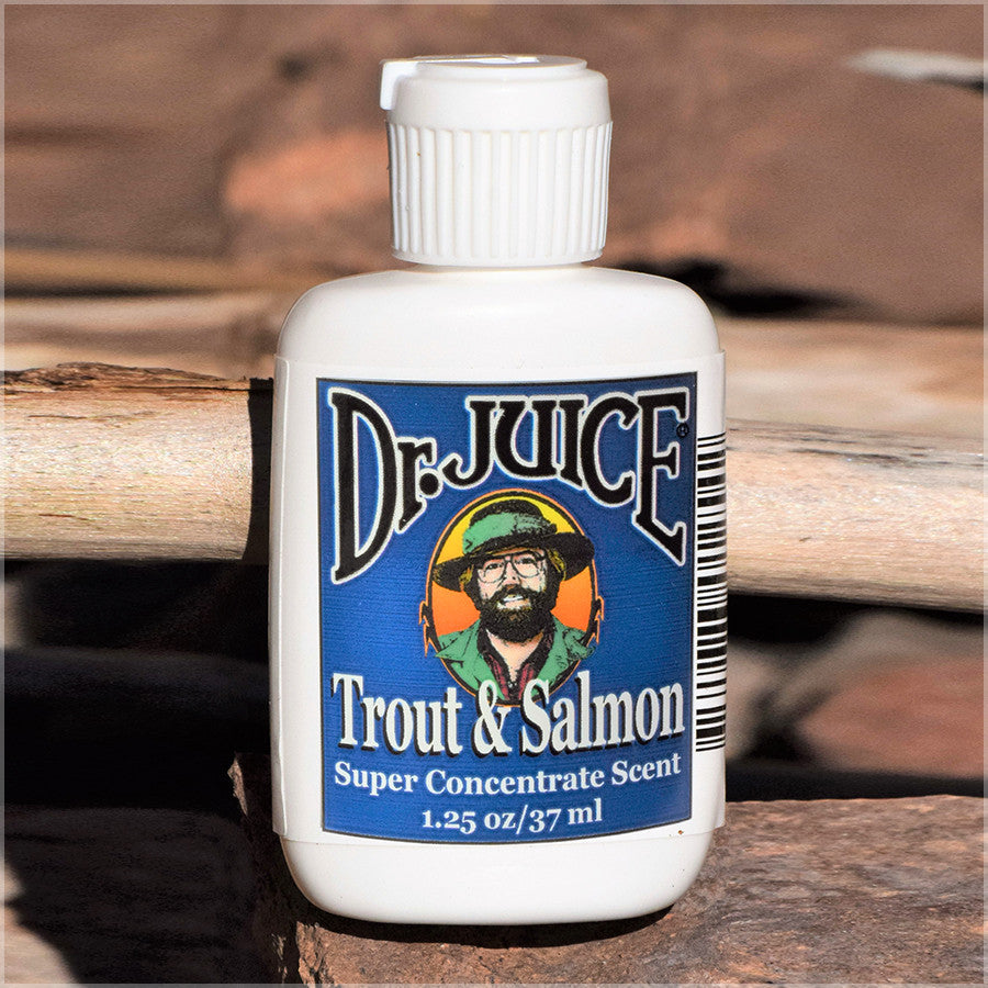 best trout lure scent Dr. Juice® Super Concentrate Trout & Salmon Scent – Dr. Juice USA