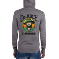 Dr. Juice Fishing Lightweight Unisex zip hoodie